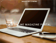 Tablet Screenshot of industrye-news.com